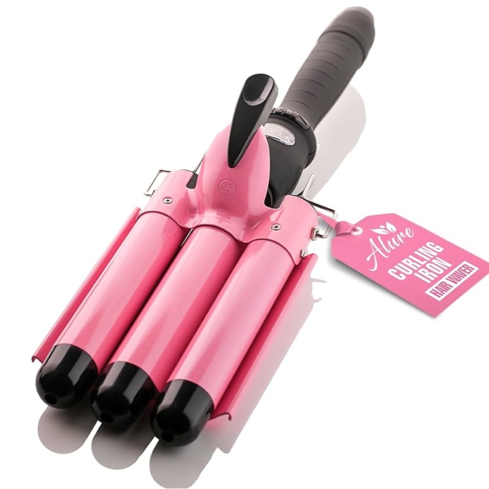 NEWW Alure Three Barrel Curling Iron Wand Hair Waver